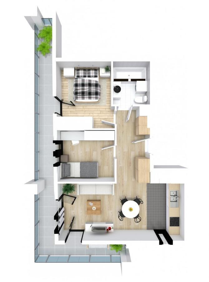 Apartament Eveline Rzeszów Exteriér fotografie